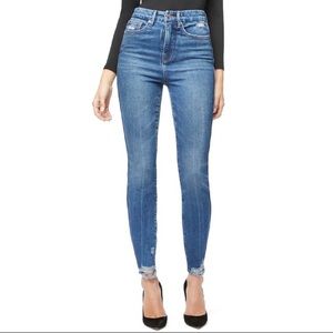 Great American Good Curvy High Waisted Skinny Distressed Jeans NWT 8